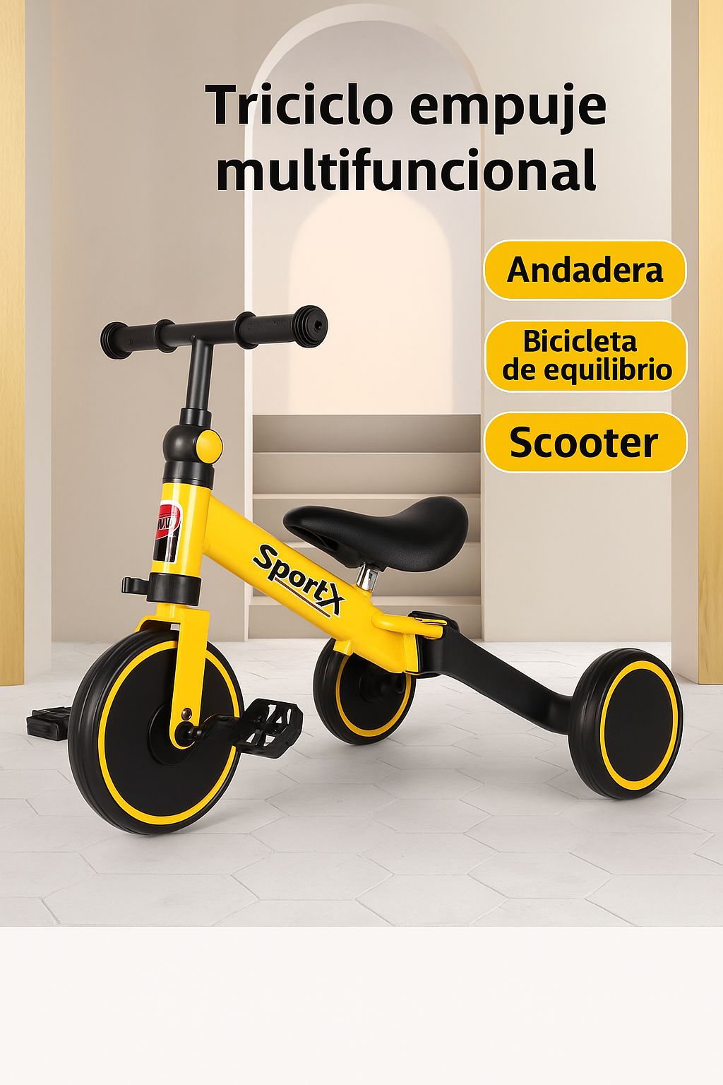 BICI BabyBiker 3 en 1